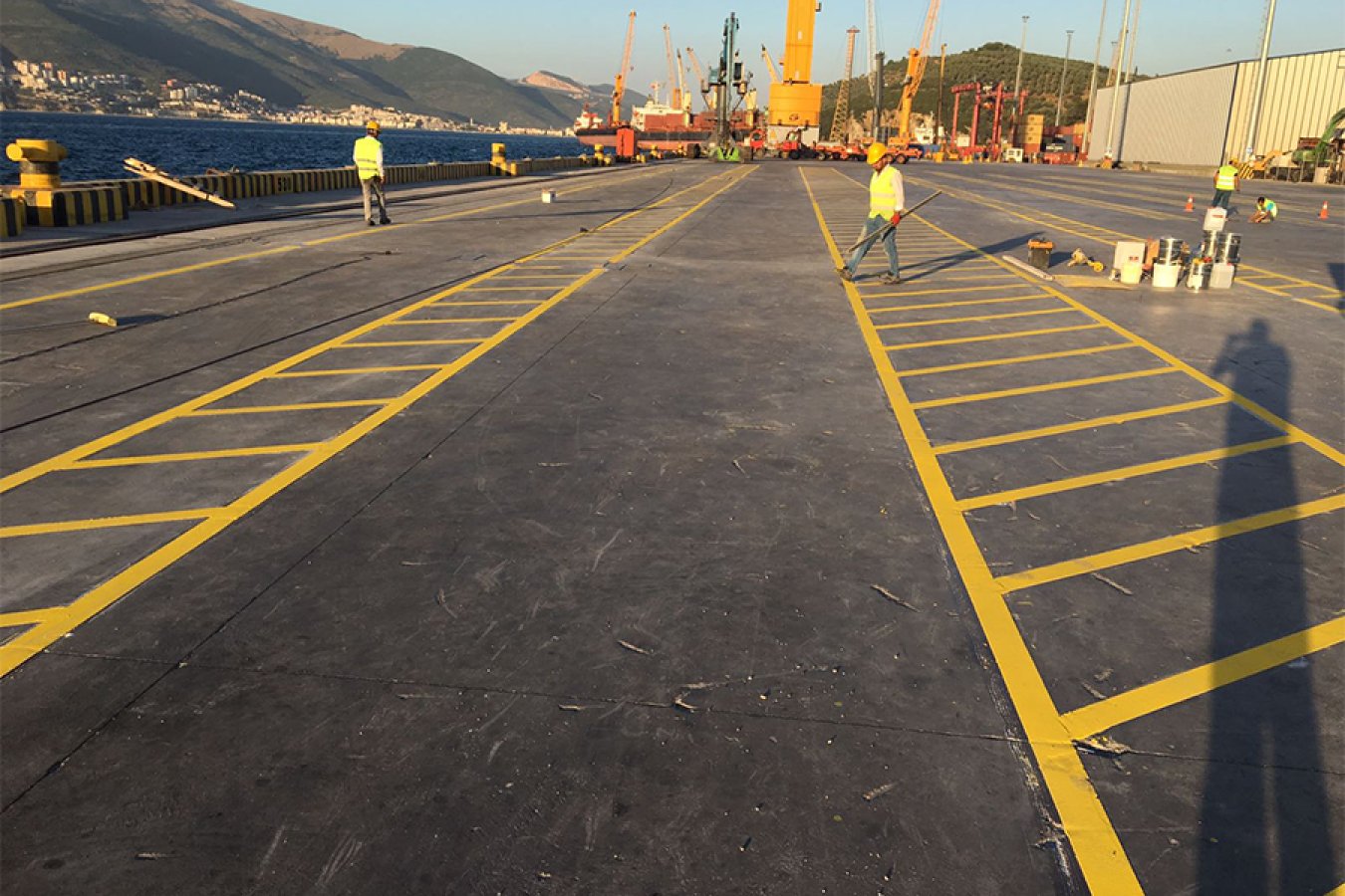 Yol Çizgi İşaretlerinin Uygulanması